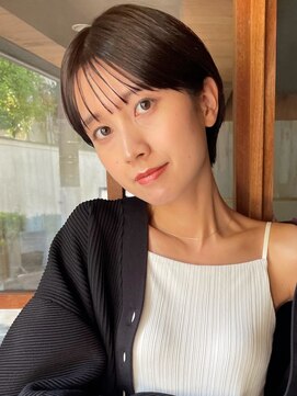 トリコ アヴェダ ららテラス北綾瀬(tricot AVEDA) ショートヘア/大人ショート/丸みショート/小顔ショート/北綾瀬