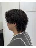 ウルフ×ツイストスパイラルパーマ