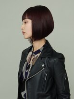 ピークアブー 原宿ハラカド(PEEK-A-BOO) くせ毛多毛ボブショート前下がりモードワイドバングかっこいい