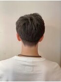 メンズカット◎マッシュツーブロック×ハンサムショート