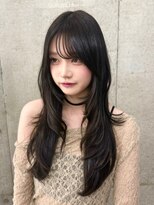 ロンドホットリップ 立川(Lond hot lip)&nbsp;チャコールグレー/ココアグレージュ/ミディアムレイヤーカット