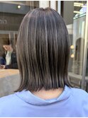 栄艶髪アッシュハイライト