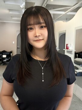 忙しい朝に縮毛矯正♪♪/サラツヤhairへ♪