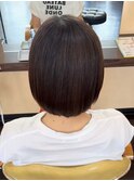 美髪矯正ボブ