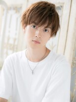 モッズヘア 福岡天神店 mod's天神/ミルクティーブロンドナチュラルマッシュショートa