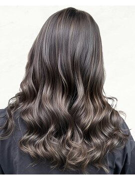 エジョン 八幡山店(Aejon) 八幡山大人レイヤーカット白髪ぼかし脱白髪染め40代50代60代