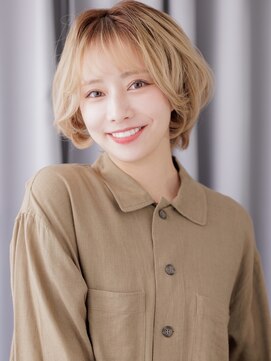 カバーヘア 上尾西口店(COVER HAIR) 韓国風全頭ブリーチ小顔シャギーショートbs1上尾20代30代40代