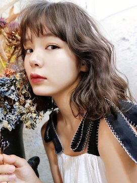 ブロック ジャポン(bloc japon) フレンチボブ×リラックスニュアンスベージュ