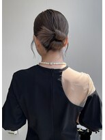 ソエラ(Soera) 参列ヘアセット/タイトシニヨン/カチモリ