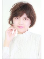 ラフヘアーアンドライフ 所沢東口店(LAF Hair&Life)&nbsp;軽やかで甘い印象のピンクベージュショート