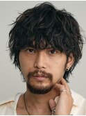 大阪メンズパーマツイストスパイラルパーマ波巻きパーママッシュ