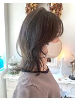 レガーメ(hair make Legame.) グレージュ/暗髪/透明感