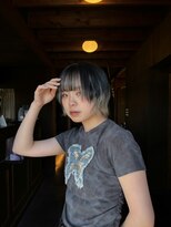 ヒペリカム(hypericum)&nbsp;和歌山／ホワイトインナーの黒髪ショート