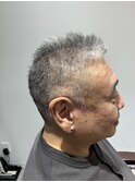 60代オジカットならお任せ！品のあるタイトショートレイヤー