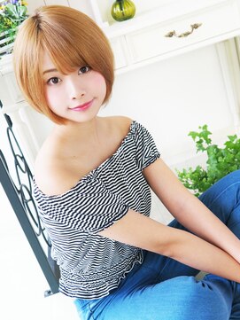 ヘア ジュレ ドゥ(hair jurer deux) 【ヘアジュレドゥ 古居】 ナチュストリートなフェミニンボブ☆