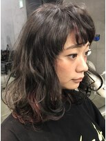 キープへアデザイン(keep hair design) 【自由が丘KEEP木田アッシュインナーカラーレッドカラー髪質改善