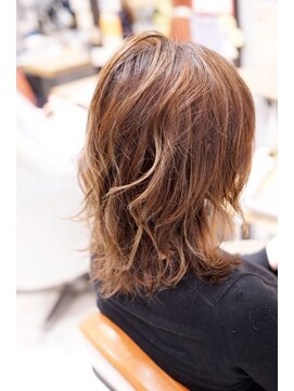 ミッシェル アフロート(michelle afloat) 20代30代40代50代小顔ひし形くびれハイライトグレージュCカーブ