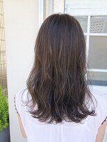 エルズ 大宮店(ailes)&nbsp;透明感カラー×セミロング[大宮/大宮駅/大宮ショート/大宮パーマ