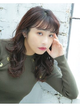 ロンド 表参道店(Lond) デジタルパーマで柔らかウェーブ*シースルーバング*