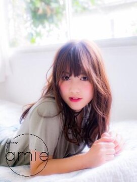 アミ 橋本(amie) グレージュ×くせ毛風パーマ[橋本/橋本南口/橋本駅/JR橋本駅]