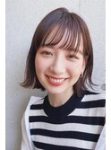 切りっぱなし外ハネボブ