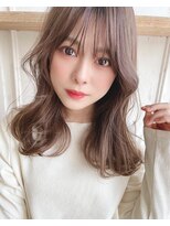 アリスバイアフロート 自由が丘(ALICe by AFLOAT)&nbsp;色っぽくヘア（エアリーミディ黒髪ホワイトアッシュ）