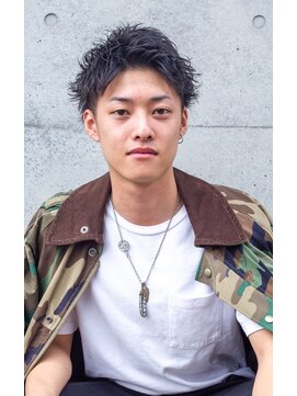 ラブアンドヘアーフロー(Love&Hair Flow) 爽やかかきあげツーブロック