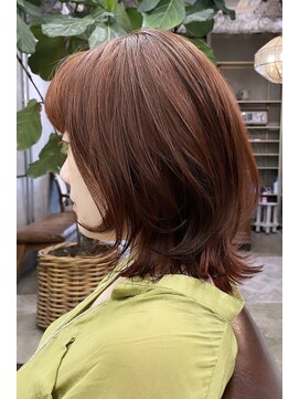 ザ デイ(THE DAY) オレンジカラーのミディアムレイヤー