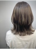 [BACCA 川田] 20代30代 ボブ×モノトーンベージュ