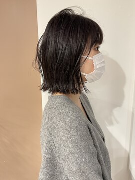 インビテーション 名古屋(invitation) 切りっぱなしボブ〈kohei〉