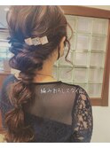 編みおろしスタイル