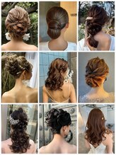 高いヘアメイク力で特別な1日を、最高の1日に彩ります♪