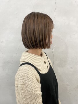 エンドリンク(endlink) 顎ラインボブ×ハイライトカラー