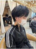 癖っ毛でもパーマでおしゃれマッシュショート【横浜/横浜駅】