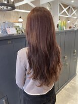 コスタ オブ リシェール(The COSTA of RICHAIR)&nbsp;ロングレイヤーカット×モカブラウンカラー