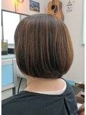 アンブレラカラーショートボブ