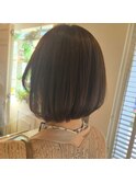 変化を楽しめるボブヘア