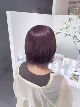 レフ(LEF) ピンクバイオレット/ダブルカラー/ケアブリーチ/ハイトーン