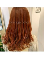 ヘア ケア ディエイチケー(HAIR CARE DHK)&nbsp;可愛いオレンジカラー