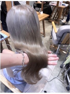 モアナバイヘッドライト 小田原店(Moana by HEADLIGHT) Moana【小田原】#ケアブリーチ#ハイトーン#ベージュ#髪質改善