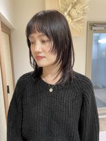 クーナバイトマト 横浜(Cuna by TOMTO)&nbsp;【YUYA】レイヤーカット_ミディアムレイヤー_ウルフヘア