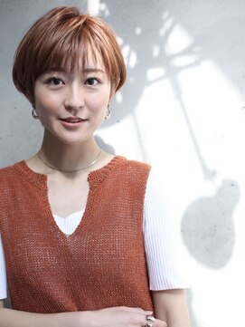 アッシュ 清瀬店(Ash) 20代30代40代『おしゃれ丸みショート』Ash清瀬店
