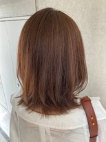 リバレッジ 白金(Leverage)&nbsp;ミディアムレイヤースタイル：Erika Fukunaga