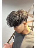 【外国人風スペインカール】刈り上げショート/メンズパーマ
