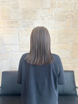 ヴァン カウンシル 川口店(VAN COUNCIL) うる艶綺麗な秋のくすみカラー 透明感カラー ハイライト#2