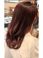 テーラヘアー 茂原店(TELA HAIR) *濃いもピンクツヤカラー