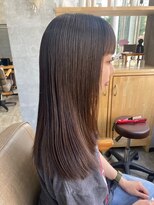 ソイクフ 高田馬場店(SOY-KUFU) 大人可愛い20代30代40代◎ぱっつん前髪ストレートロング