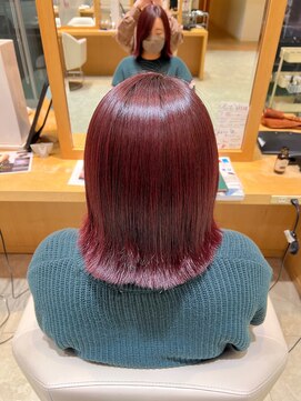 サラ ビューティ サイト 春日(SARA Beauty sight) 髪質改善/トリートメント/レッド/艶髪/まとまり