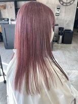 ヘアーズ ベリー 塚口店(hairs BERRY) ピンク系カラー