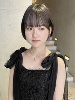 ハウ 心斎橋(how)&nbsp;10代20代大人可愛い裾カラー前髪インナー艶感ピンクベージュ